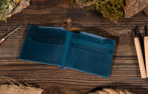 Leather Wallet,  Bifold Wallet