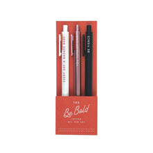 Load image into Gallery viewer, Be Bold Jotter Gel Pen: Set of 3
