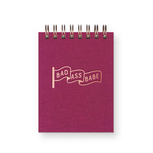 Load image into Gallery viewer, Badass Babe Mini Jotter Notebook
