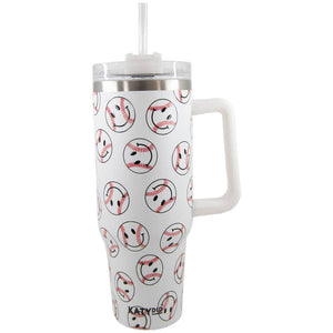 Baseball Stainless Steel Tumbler Cup