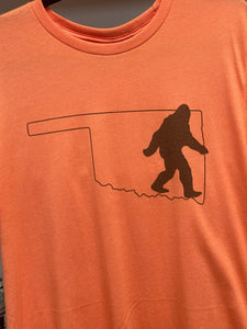 OK Sasquatch Tee Orange