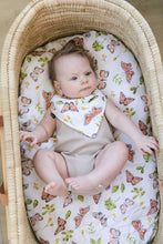 Load image into Gallery viewer, Butterfly Oh-So-Soft Muslin Bandana Bib
