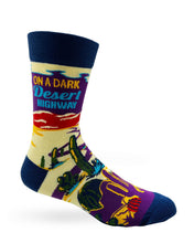 Load image into Gallery viewer, On A Dark Desert Highway Men&#39;s Socks
