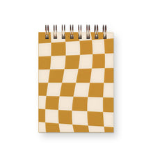 Load image into Gallery viewer, Checkerboard Mini Jotter Notebook
