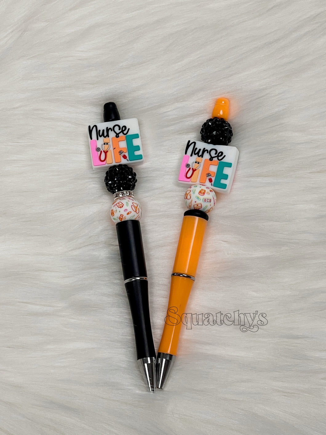 Nurse Life Beaded Pen