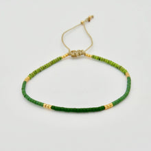 Load image into Gallery viewer, Rosamariposa - Hunter Green Miyuki Bracelet
