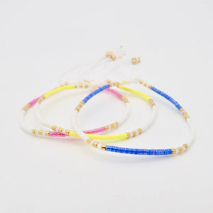 Two Tone Dainty Bracelet