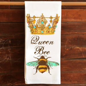 Queen Bee cotton apron