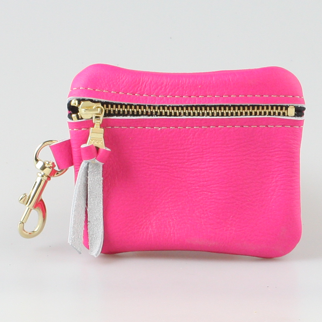 Leather Cardholder Neon