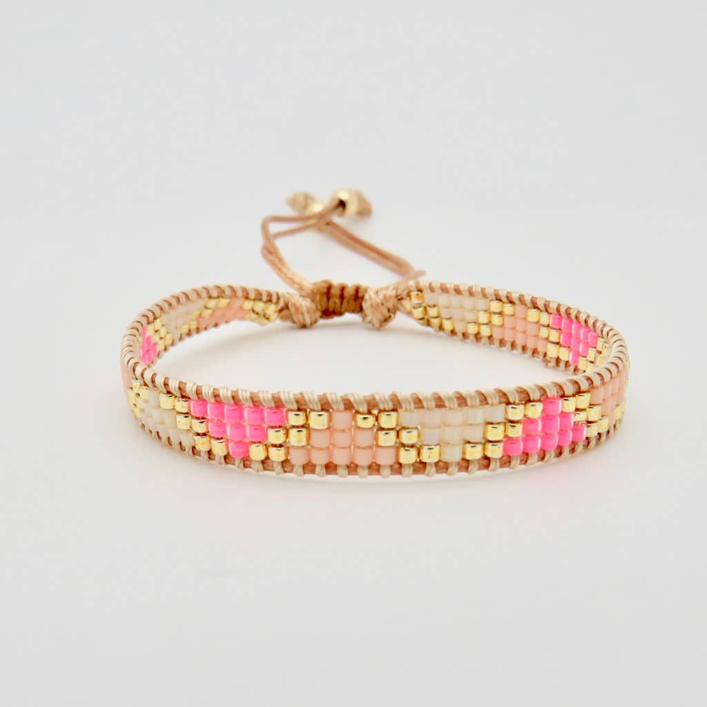 Pink Carnival Bracelets