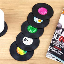 Load image into Gallery viewer, Retro Vinyl Coasters
