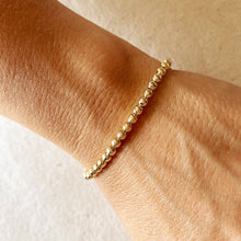 Load image into Gallery viewer, 18k Gold Filled 3.5 mm Beaded Bracelet
