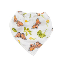 Load image into Gallery viewer, Butterfly Oh-So-Soft Muslin Bandana Bib
