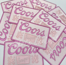 Load image into Gallery viewer, ABLN Boutique - Preppy pink coors patch trucker hat embroidery patches
