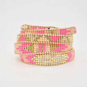 Pink Carnival Bracelets