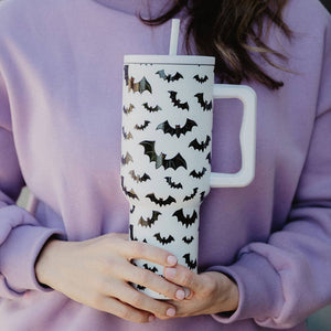 Bats Halloween Stainless Steel Tumbler