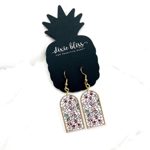 Behind the Glass Earrings