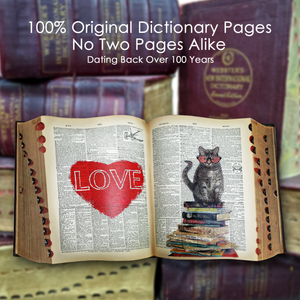 Vintage Dictionary Art - Art Print | Dictionary Page | Vintage | If You're Not Bad