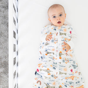 Narwhal Classic Muslin Bedtime Sleeper - 6-12 Months