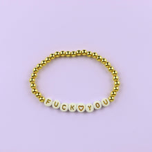 Load image into Gallery viewer, Gold Filled Ball Beaded Message Bracelets
