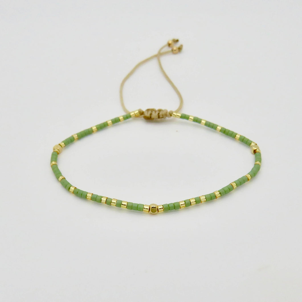 Rosamariposa - Maya Dainty Bracelet - Olive