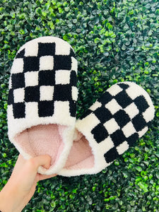 Kaydee Lynn LLC - Checkered Slippers