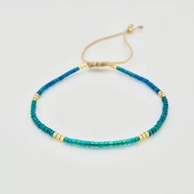 Load image into Gallery viewer, Rosamariposa - Peacock Miyuki Bracelet
