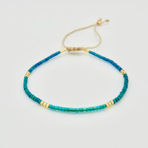 Rosamariposa - Peacock Miyuki Bracelet