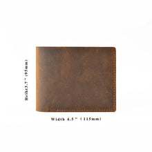 Load image into Gallery viewer, Leather Wallet,  Bifold Wallet
