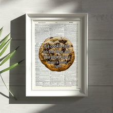 Load image into Gallery viewer, Vintage Dictionary Art - Art Print | Dictionary Page | Vintage | If a Cookie Falls
