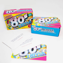 Load image into Gallery viewer, Awesome 80s Trivia Cards
