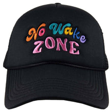 Load image into Gallery viewer, No Wake Zone Foam Trucker Hat
