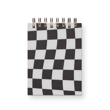 Load image into Gallery viewer, Checkerboard Mini Jotter Notebook
