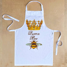 Load image into Gallery viewer, Queen Bee Kitchen Tea Towel Flour Sack Cotton
