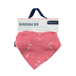 Bubbles Oh-So-Soft Muslin Bandana Bib