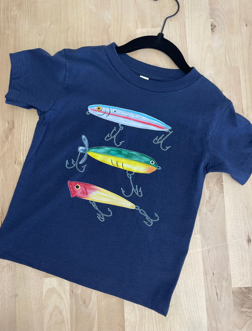 Fishing Lure Toddler Tee