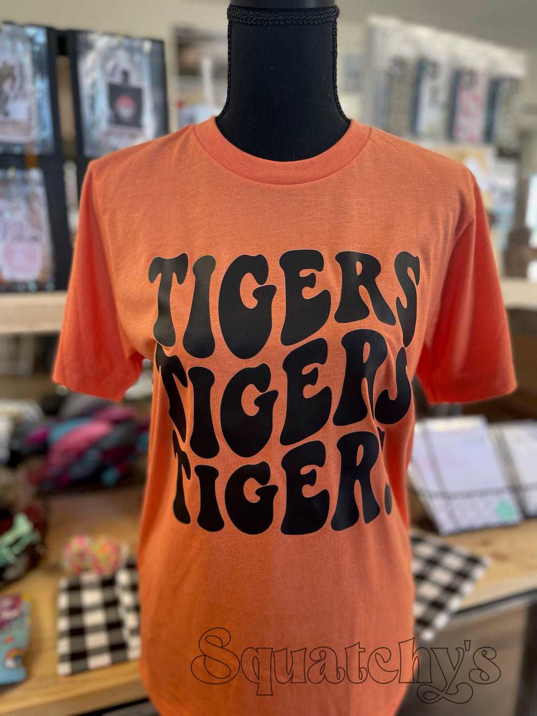 Tigers Retro Tee Orange