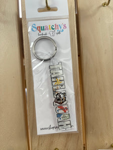 Tahlequah Keychain