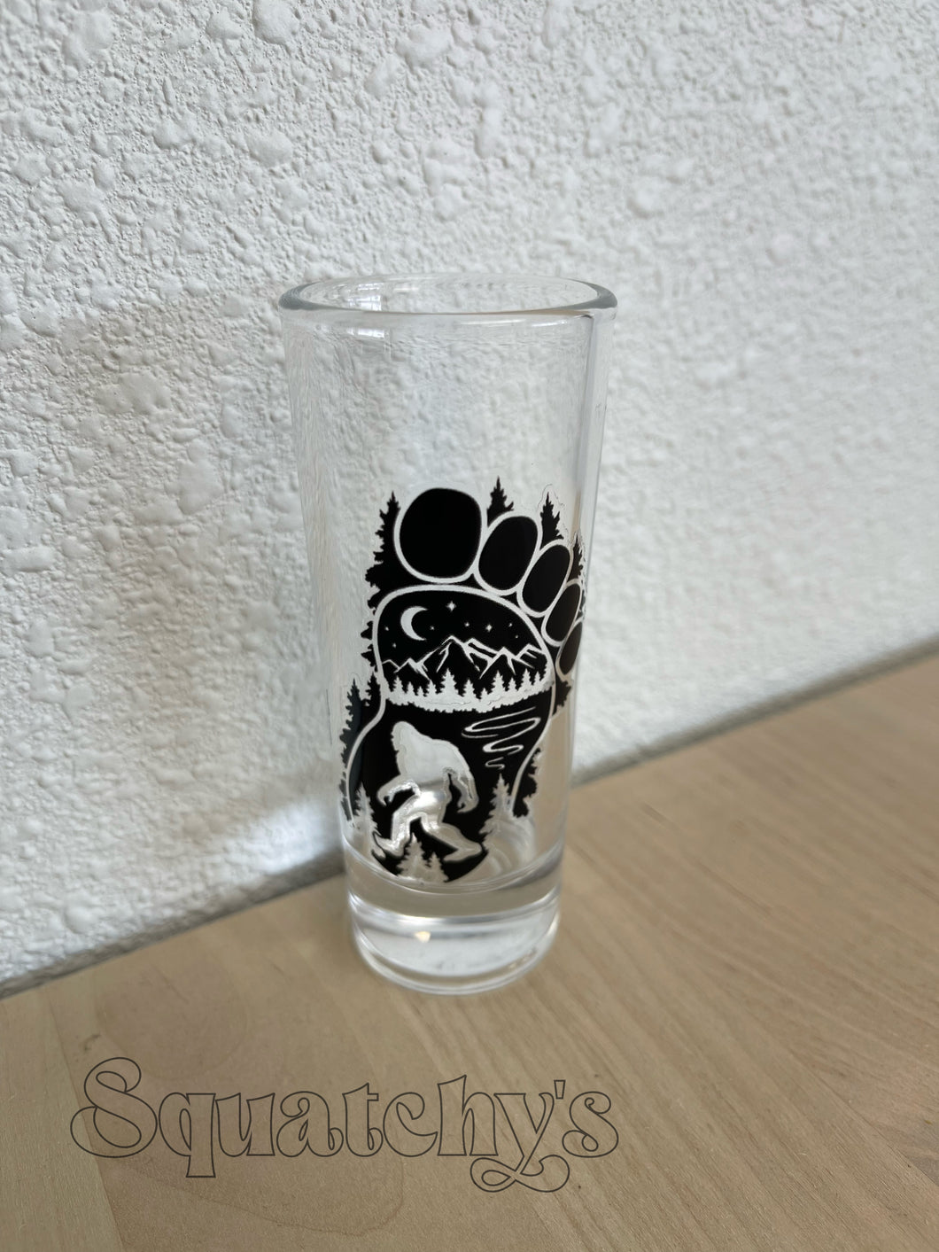 Shot Glass - Sasquatch Foot