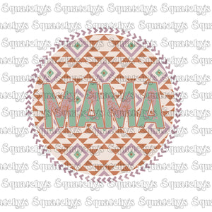 Tribal Mama UV DTF Decal