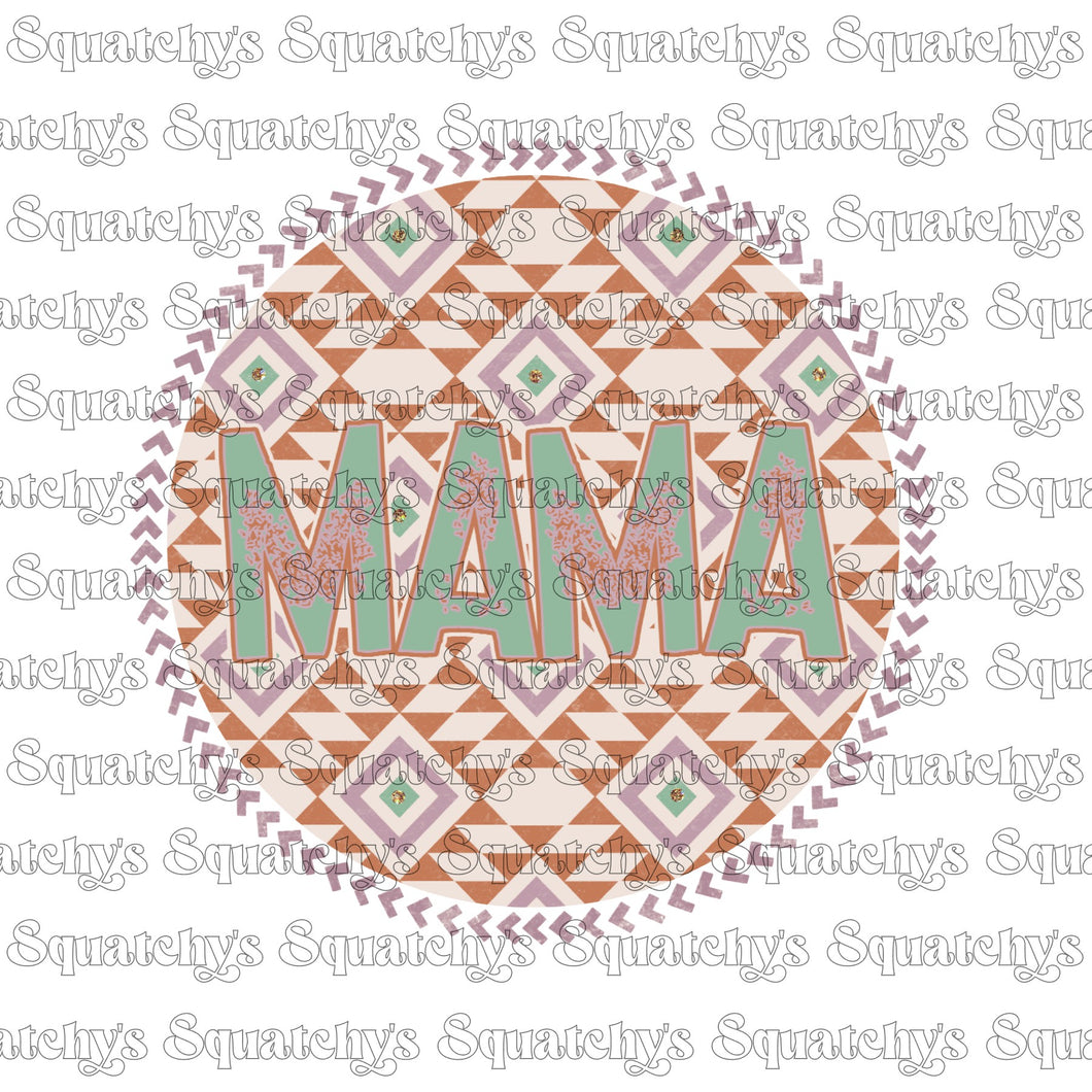 Tribal Mama UV DTF Decal