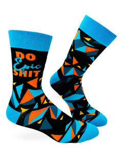 Do Epic Shit Men's Crew Socks