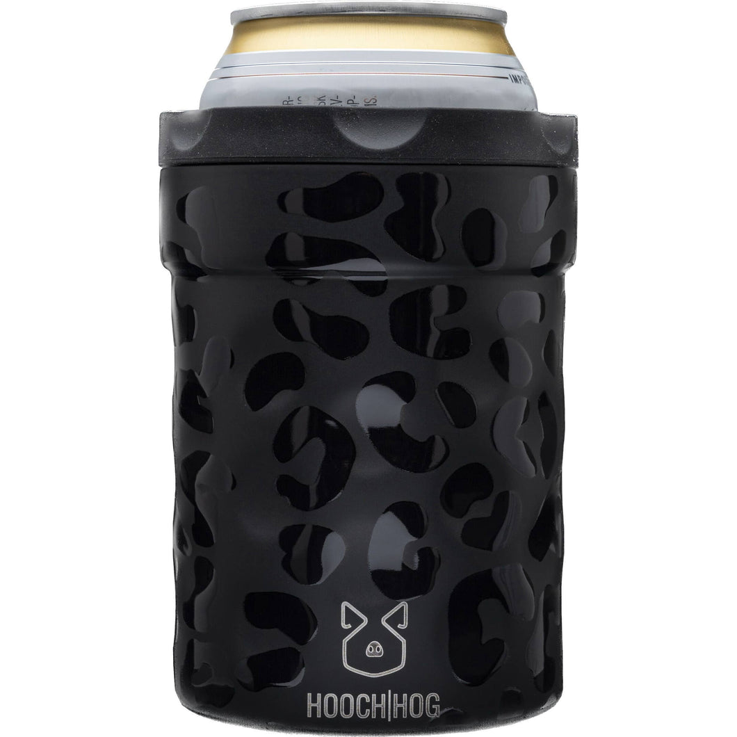 Hooch Hog - The Shorty Can Cooler [Black Leopard]