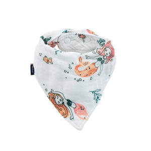 Mermaid Oh-So-Soft Muslin Bandana Bib