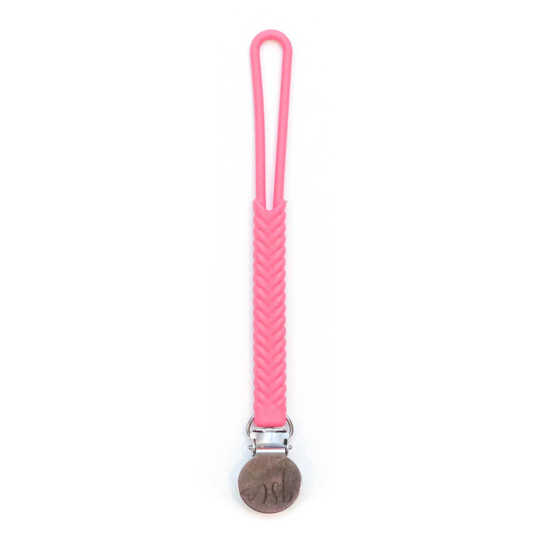 Pacifier Clip: Cole - Pink