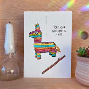 Birthday Pinata Card