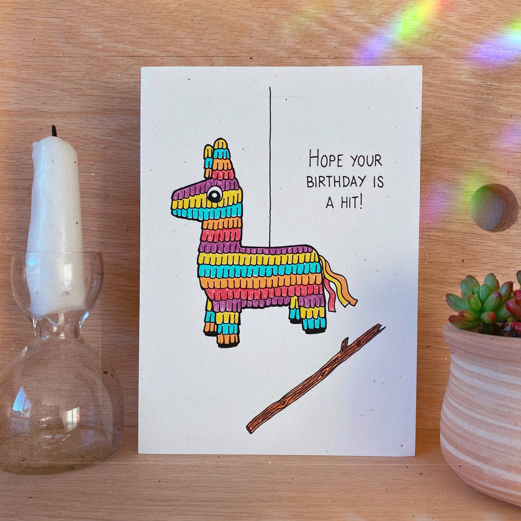 Birthday Pinata Card