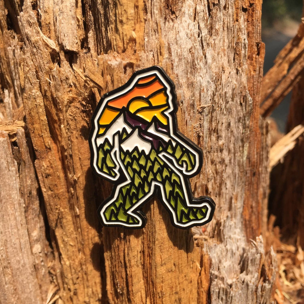 Yeti Enamel Pin