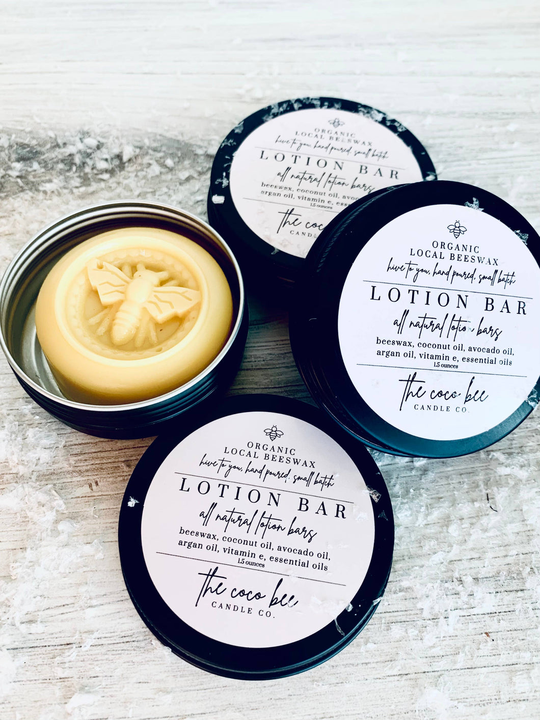 Beeswax Lotion Bars-Maple Butter