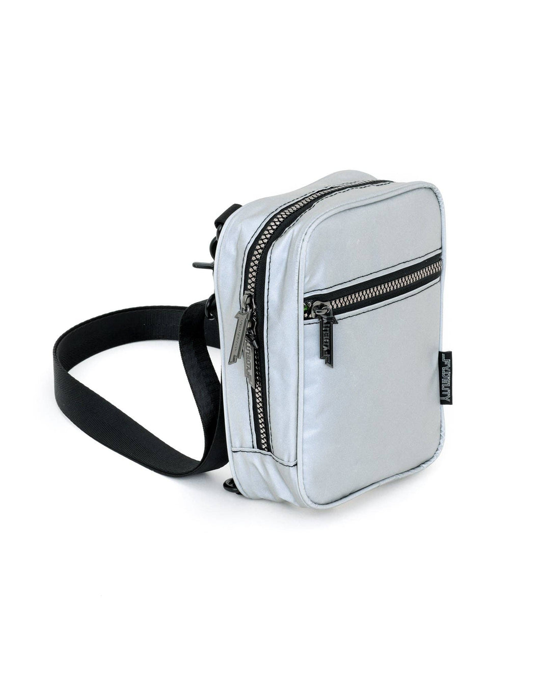 Sidekick |Crossbody Sling Bag | REFLECTIVE Silver